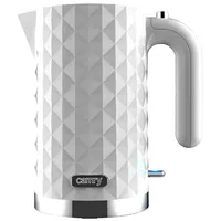 Camry  Cr 1269 Standard kettle 2200 W 1.7 L Plastic 360 rotational base White