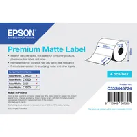 Epson Premium Matte Label Balts Matēts
