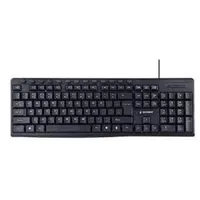 Gembird  Multimedia Keyboard Kb-Um-107 Wired Us Black g