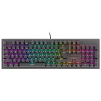 Genesis  Thor 303 Black Mechanical Gaming Keyboard Wired Rgb Led light Us Usb Type-A 1152 g Outemu Red