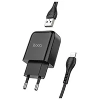 Hoco N2 Mobilo telefonu lādētājs 2.1A  Lightning kabelis 1M
