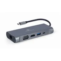 I/O Adapter Usb-C To Hdmi/Usb3/7In1 A-Cm-Combo7-01 Gembird