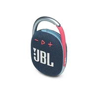 Jbl Clip 4, zila/rozā - Portatīvais bezvadu skaļrunis