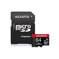 Memory Micro Sdxc 64Gb W/Adap./Ausdx64Gui3V30Sha2-Ra1 Adata