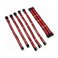 Psu Kabeļu Pagarinātāji Kolink Core 6 Cables Black / Red