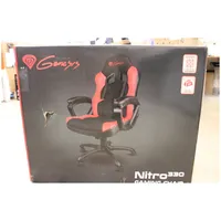 Sale Out.  Genesis Gaming chair Nitro 330 Nfg-0752 Black - red Damaged Packaging