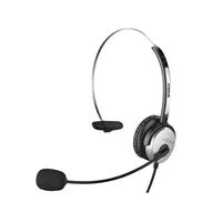 Sandberg Usb Mono Headset Saver Austiņas Vadu Birojs / zvanu centrs Type-A Melns, Sudrabs