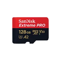 Sandisk Extreme Pro Uhs-I, microSD, 128 Gb - Atmiņas karte