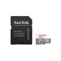 Sandisk Ultra microSDXC 64Gb  Sd Adapter 100Mb/S Class 10 Uhs-I, Ean 619659185060