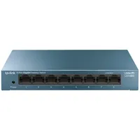 Tp-Link Ls108G Nepārvaldīts Gigabit Ethernet 10/100/1000 Zils