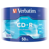 Verbatim Cd-R Extra Protection 700 Mb 50 pcs