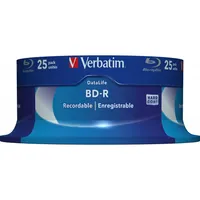 Verbatim Datalife 6X Bd-R 25 Gb pcs