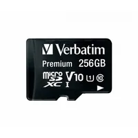 Verbatim Premium U1 256 Gb Microsdxc Uhs-I Klases 10
