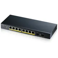 Zyxel Gs1900-10Hp Vadīts L2 Gigabit Ethernet 10/100/1000 Power over Poe Melns