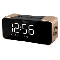 Adler  Wireless alarm clock with radio Ad 1190 Alarm function W Aux in Copper/Black