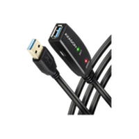 Axagon Active extension Usb 3.2 Gen 1 A-M  A-F cable, 10 m long. Power supply option.