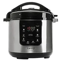 Camry  Pressure cooker Cr 6409 1500 W Alluminium pot 6 L Number of programs 8 Stainless steel/Black