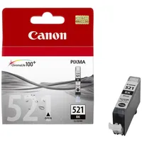 Canon Cli-521 Bk  Ink Cartridge Black