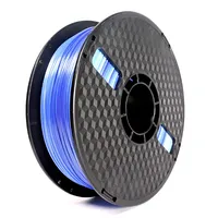 Flashforge Filament, Pla Silk Ice  3Dp-Pla-Sk-01-Ice 1.75 mm diameter, 1Kg/Spool blue Dark
