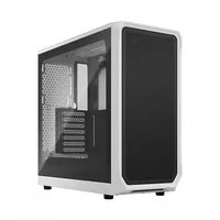 Fractal Design  Focus 2 Side window White Tg Clear Tint Midi Tower Power supply included No Atx