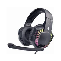 Gembird Gaming Headset with Led Light Effect Black