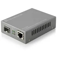 Levelone Fvs-3800 tīlkla mediju pārveidotājs 100 Mbit/S Pelēks