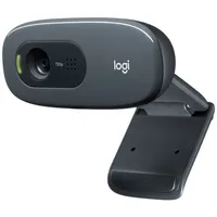 Logitech C270 Hd vebkamera 3 Mp 1280 x 720 pikseļi Usb 2.0 Melns