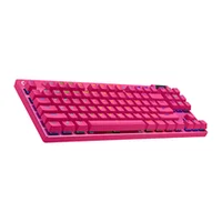 Logitech Pro X Tkl, Us, rozā - Bezvadu klaviatūra