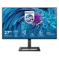 Philips E Line 275E2Fae/00 monitori 68,6 cm 27 2560 x 1440 pikseļi 4K Ultra Hd Led Melns