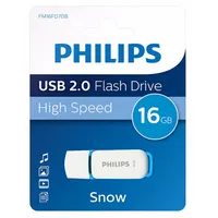 Philips Fm16Fd70B Usb zibatmiņa 16 Gb Type-A 2.0 Zils, Balts