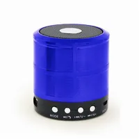 Portable Speaker Gembird Blue Portable/Wireless 1Xmicro-Usb 1Xstereo jack 3.5Mm 1Xmicrosd Card Slot Bluetooth Spk-Bt-08-B
