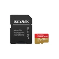 Sandisk Extreme Plus microSDHC 32Gb  Sd Adapter Rescuepro Deluxe 100Mb/S A1 C10 V30 Uhs-I U3, Ean 619659155353