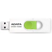 Adata  Usb Flash Drive Uv320 512 Gb 3.2 Gen1 White/Green