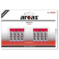 Arcas  Aaa/Lr03 Alkaline 8 pcs
