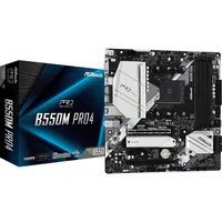 Asrock  B550M Pro4 Processor family Amd socket Am4 Ddr4 Dimm Memory slots 4 Supported hard disk drive inter