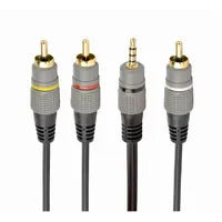 Cable Audio 3.5Mm 4Pin To 3Rca/Av 1.5M Ccap-4P3R-1.5M Gembird