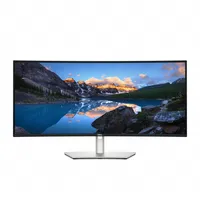 Dell Ultrasharp U3425We monitori 86,7 cm 34.1 3440 x 1440 pikseļi Wide Quad Hd Lcd Melns, Sudrabs