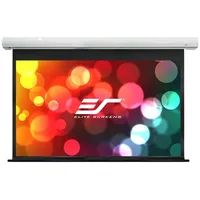 Elite Screens Sk110Nxw-E10 Electric Projection Screen 110 1610, White