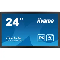 iiyama Prolite Digitāls A-Tipa displejs 61 cm 24 Led 600 cd/m² Full Hd Melns Skārienjūtīgais ekrāns