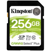 Kingston Canvas Select Plus - flash memory card 256 Gb Sdxc Uhs-I 