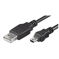 Logilink  Usb Mini-B 5-Pin 180 Cert 1.8M Usb-A to mini-USB Mini-Usb B A