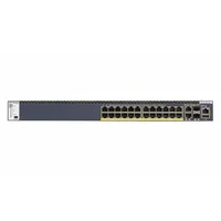 Netgear M4300-28G-Poe Vadīts L3 Gigabit Ethernet 10/100/1000 Power over Poe 1U Melns