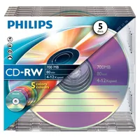 Philips Cw7D2Cc05/00 tukšs kompaktdisks Cd-Rw 700 Mb