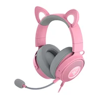 Razer Kraken Kitty V2 Pro, rozā - Austiņas ar mikrofonu