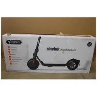Sale Out. Segway  Ninebot eKickScooter F25E Up to 25 km/h Black Damaged Packaging, Used, Refurbished, Dirty Handles, Trun
