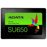 Ssd Adata Su650 960Gb Sata 3.0 Write speed 450 Mbytes/Sec Read 520 2,5 Tbw 560 Tb Mtbf 2000000 hours Asu650Ss-