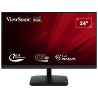 Viewsonic Va2408-Mhdb monitori 61 cm 24 1920 x 1080 pikseļi Full Hd Led Melns