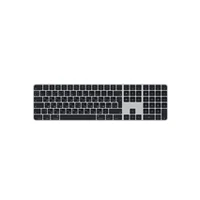Apple Magic Keyboard with Touch Id Mmmr3Rs/A Standard, Wireless, Ru, Numeric keypad, Black, Bluetooth
