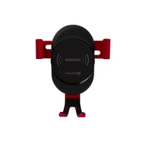 Evelatus Gravity Car Holder with Wireless Charger Wch02 - Red
