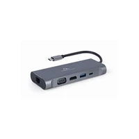 Gembird I/O Adapter Usb-C To Hdmi/Usb3/7In1 A-Cm-Combo7-01